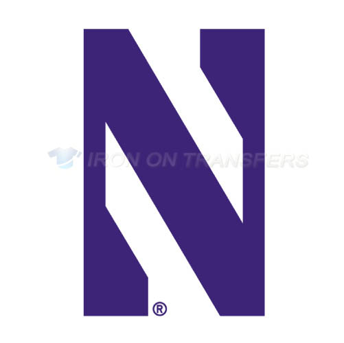 Northwestern Wildcats Logo T-shirts Iron On Transfers N5702 - Click Image to Close